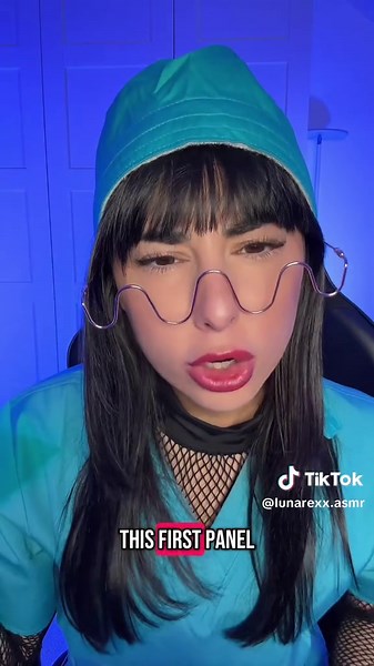 ASMR Color Blindness Test with Doctor's Eye Exam