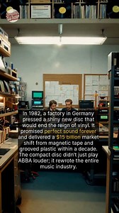 The compact disc, a joint project by Sony and Philips, debuted commercially in 1982 with ABBA's 'The Visitors'. While the first CD players cost over $1000 (roughly $3000 today), the format's superior clarity and durability quickly won over audiophiles. A key tipping point came in 1985 when Dire Straits' 'Brothers in Arms' became a million-selling CD, proving the format's mass-market appeal. Record labels rapidly shifted production, and by 1988, CD sales in the US surpassed those of vinyl records