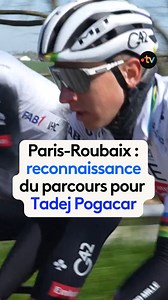 C’est l’un des grands favoris de cette édition 2025 du Paris-Roubaix. le Slovène Tadej Pogacar (UAE Team Emirates) était en reconnaissance sur le parcours ce vendredi 11 avril. Triple vainqueur du Tour de France, champion du monde en titre, il participera à son premier Paris-Roubaix dimanche 13 avril 2025. Vainqueur du Tour des Flandres la semaine dernière pour la deuxième fois, remportera-t-il dimanche la course mythique de Paris-Roubaix ? #parisroubaix #pogacar #velo #course #cycliste | France