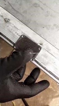 Setting a 45-Degree Angle Using a Single Rope: A Technique for Splicing Square Tubing #welding