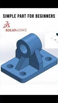 SolidWorks Easy Tutorial: Create a Basic Part Today!