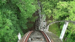 594K views · 2.9K reactions | Connueat Lake Park in Pennsylvania is home to some "classic" amusement park rides include the Devil's Den dark ride & Blue Streak wooden roller coaster! | Theme Park Review | Facebook