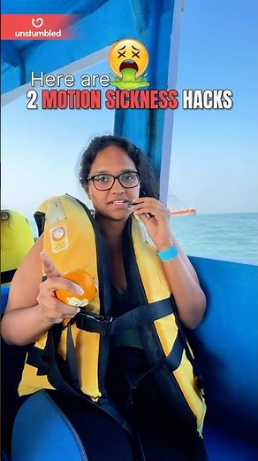 Sea Sickness Hacks That Actually Work | Motion Sickness Tips #motionsickness #hacks #viral