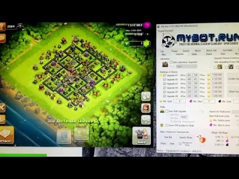 How to use MYBOT.RUN Clash of Clans BOT(PC)