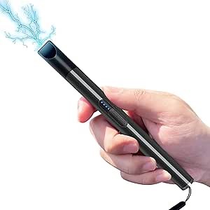 FIGHTSENSE Heavy Duty Pain Pen stun Gun with Flashlight & Pepper Spray for Men and Women self-Defense with 35,000,000 V Intolerable Charge