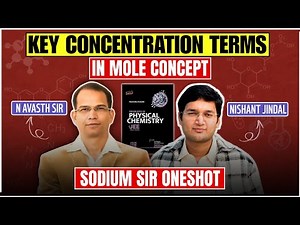 Mole Concept One-shot by N Avasthi sir | Physical Chemistry | GOAT Kota Teachers of Vibrant & Bansal