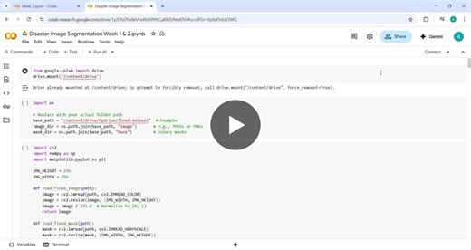 Completed Deep Learning Project for Flood Segmentation Using U-Net and Streamlit | Ajay M V posted on the topic | LinkedIn