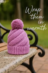 Lio Spiral Hat Pdf – Kids Knitted Pattern in 3 Languages (EN/DE/ES) - Etsy Canada