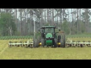 AWESOME TRACTOR! 8370R WITH TRIPLE TIRES PULLING A KMC 16 ROW STRIP TILL BAR! GLEN HEARD FARMS