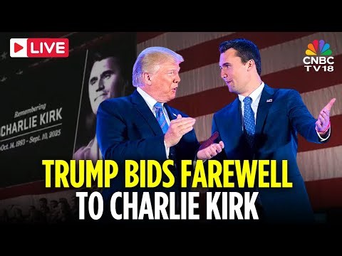 USA LIVE: President Trump and MAGA Movement Honors Charlie Kirk at Arizona Memorial Service | N18G