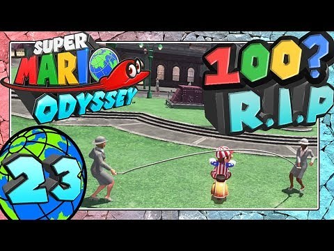 SUPER MARIO ODYSSEY Part 23: 100 jump ropes?!
