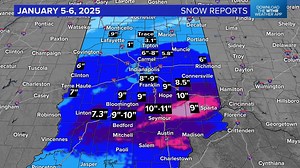 Here are the snow totals in your area from the winter storm | Weather Impact Alert Blog
