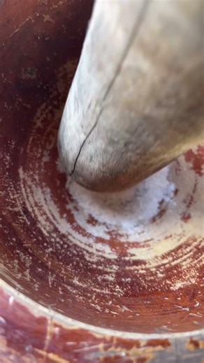 🥣 HOMEMADE RICE GRINDING | SIMPLE STEP-BY-STEP GUIDE #shortvideo