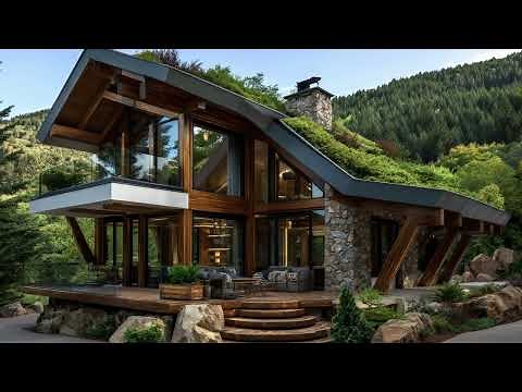 Modern Forest Living Ideas | Stunning Nature-Inspired Homes with Sleek Modern Interiors.