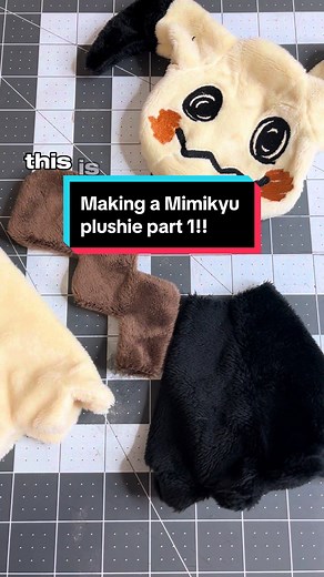 Mimikyu time! Here’s part one of making a mimikyu plushie, where I embroider, cut out the pieces, and machine sew everything together! Come back for part 2 to see the stuffing, handsewing, and finished result!! Pattern by: @sewdesune Tags: #mimikyu #mimikyuplush #mimikyuplushie #pokemon #pokemonplushie #pokemonplush #spookypokemon #spookyseason #plushies #handmadeplushies #pokemonfanart #mimikyufanart #plushartist #plushmaker #plushiesoftiktok #plushsewing #plushpokemon