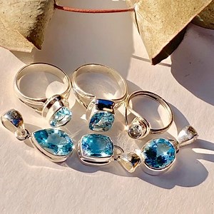 23 reactions | Is Topaz your #birthstone ? Topaz is the birthstone for the month of November & is a great symbol of love and affection. . . Find this entire collection on our website! Shop link is in our Bio. | Earth Family Crystals | Facebook