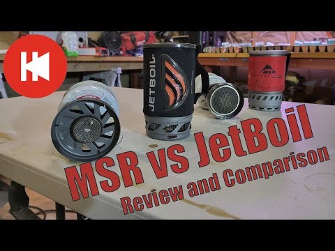 MSR vs Jetboil - Review and Comparison