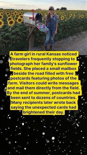 FARM GIRL STARTS A SUNFLOWER POSTCARD PROJECT 🌻📬