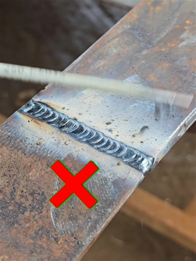 good and correct technique for carrying out 1F welding on steel plates #welding #art #handyman #fabrication #weldernation