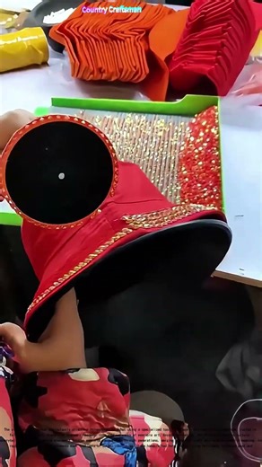 Bedazzling Heritage: How Skilled Hands Turn Hats into Canvas of Culture