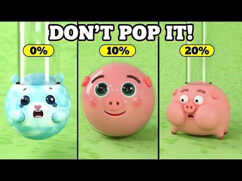 DON’T POP IT! 😱 | Satisfying Inverted Balloon Compression Test