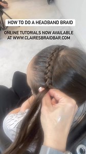 97K views · 617 reactions | How to do a Headband Braid. This went...