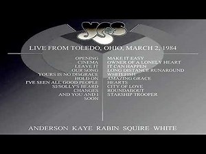 Yes - Our Song - 9012Live @ Centennial Hall Toledo 03/02/1984
