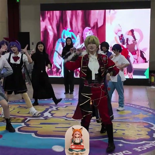 Anime Cosplayers Dancing 🥰 #cosplay #anime #dance #jpop #コスプレ #角色扮演