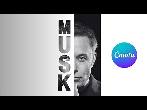Text Masking Effect in Canva | Text Clipping Mask Effect Tutorial