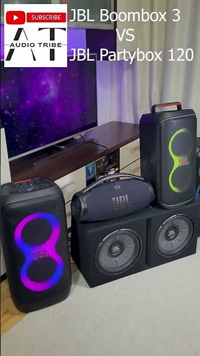 JBL Boombox 3 VS JBL Partybox 120