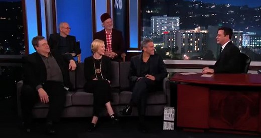 Interview The Cast of The Monuments Men Jimmy Kimmel PART2