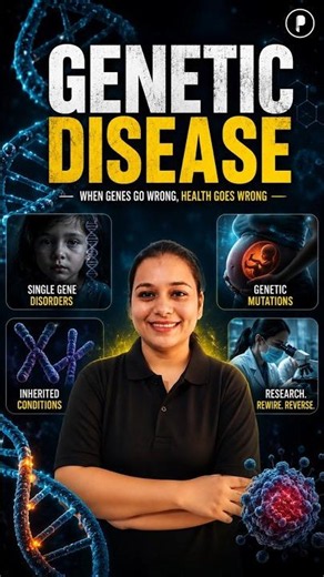 Genetic Diseases Explained | Mendelian vs Chromosomal Disorders #shorts