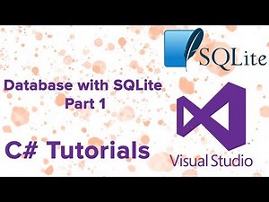 C# With SQLite 2022 Part 1 | Setting up Database