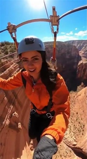 Dramatic Zipline Breaks Over Cliff