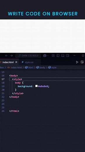 #day121 Level up your CSS game 🚀 Edit Code on Your Browser pure HTML—no JavaScript needed! 💻✨ Save this for your next project & blow your audience away. ➖➖➖ .........FOR MORE VISIT 👇 ............. DARKCSSWEB DOT COM . . . #csstips #webdesign #frontend #webdev #codingmagic #usatech #ukdev #canadatech #codemexico #CodeHacks #techtok #devcommunity #learntocode #cssanimation #programming #codenewbie #techlife #techtrends2025 #javascript #htmltips #webdesign #techforbeginners #softwaredeveloper #c