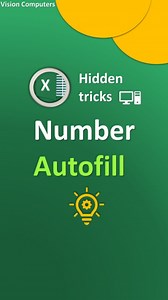 Save time using this trick in Excel ✅🔥 . . . . . #excel #excelsheet #Exceltips #excelhack #exceltricks #Msexcel #msexcelhacks #excelfunction #msexcelfunctions #exceltutorials #excelforbeginners #msexceltips | Vision Computers