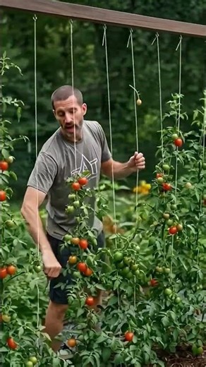 How I built vertical tomato trellis for bigger harvests