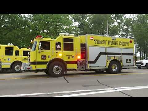 6/18/2025 Troy Fire Department Responds to a Structure Fire *Pre Arrival* *Working Fire*