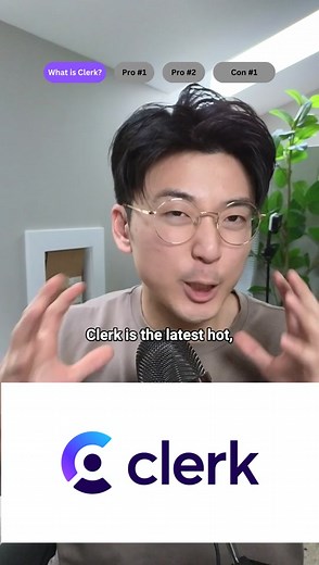 is Clerk authentication that good? Is it better than Firebase, Auth0, or other providers? This is my review of Clerk authentication after using it for a few projects #softwareengineer #coding #programming #developer