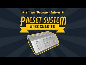 Fluent preset system - Blender addon tutorial