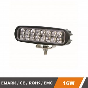 [Hot Item] 16W Portable High Lumen 6 Inch Work Light LED with Waterproof for Heavy Machine