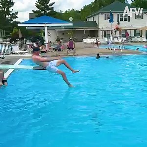 2.4M views · 46K reactions | Careful... it's a slippery slope! | America's Funniest Home Videos | Facebook