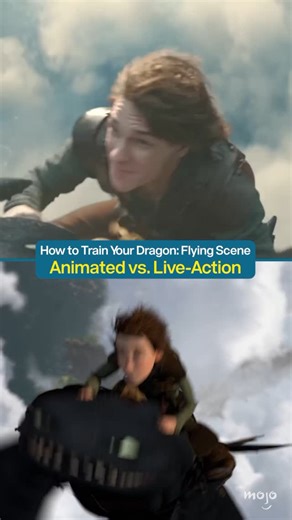 WatchMojo on Instagram: "What do you think of the live-action recreation of Hiccup & Toothless’ first flying scene?  #howtotrainyourdragon #animation #filmtok"