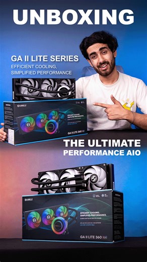 The best AIO for performance, in 2025 - Lian li’s GA II Lite No other cooler even comes close to this monster, at under Rs 10000, here’s a ASMR unboxing of the Galahad II Lite Designed with performance & simplicity in mind offer top tier price to performance ratio in the AIO industry. Got a 9950X3D or i9 14900KS ? No problem, just get the GA II Lite and watch how your cpu cools down as fast as Lightning McQueen ;) The only gripe we have with lian li & the GA II Lite 360R is it only comes in Blac