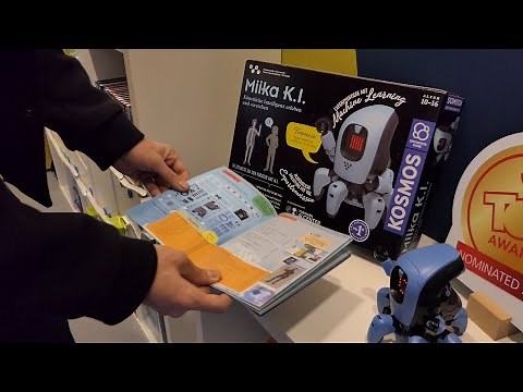 Kosmos Miika KI-Roboter-Experimentierkasten mit Gestensteuerung – Interview Spielwarenmesse 2023