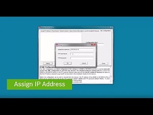 BOSCH Conettix: Assign IP Address