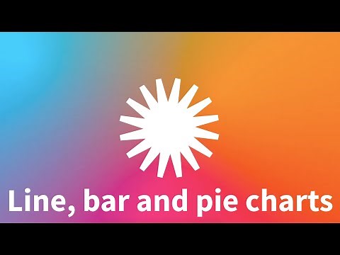 Flourish Line, bar and pie charts