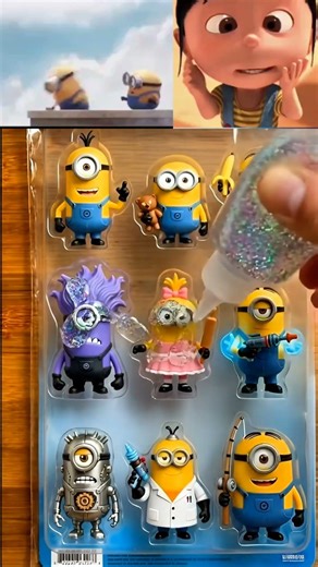 Minions Despicable Me Mega Pack unboxing! and Agnes #minions #despicableme #shorts
