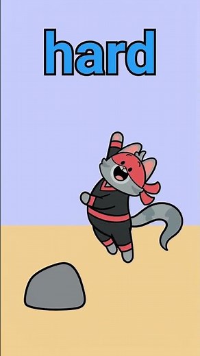 Kindergarten Sight Words: hard | Kitten Ninja By Epic