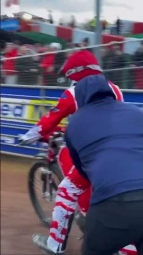 Chris Bomber Harris Late Arrival Glasgow Speedway